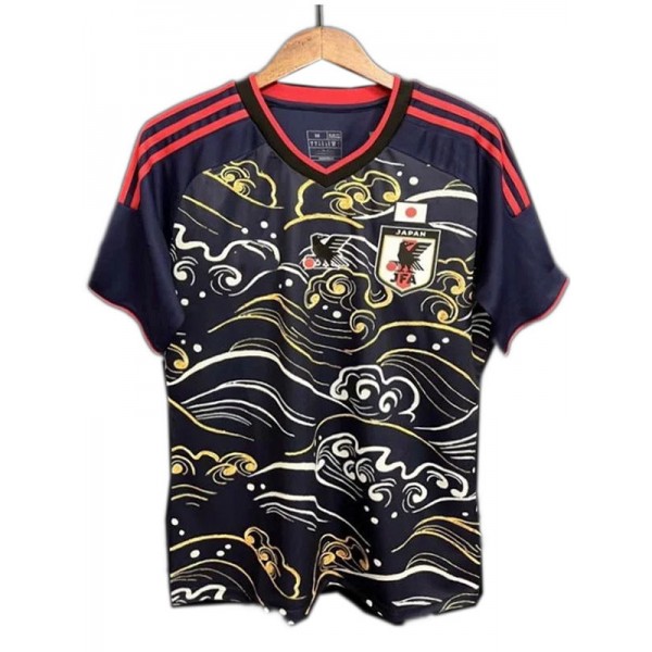 Japan maillot édition limitée spéciale uniforme de football noir kit de football de sport pour hommes chemise haute 2023-2024